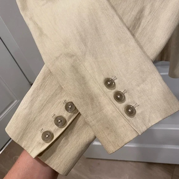 Vince Beige Open Blazer - Picture 6 of 10